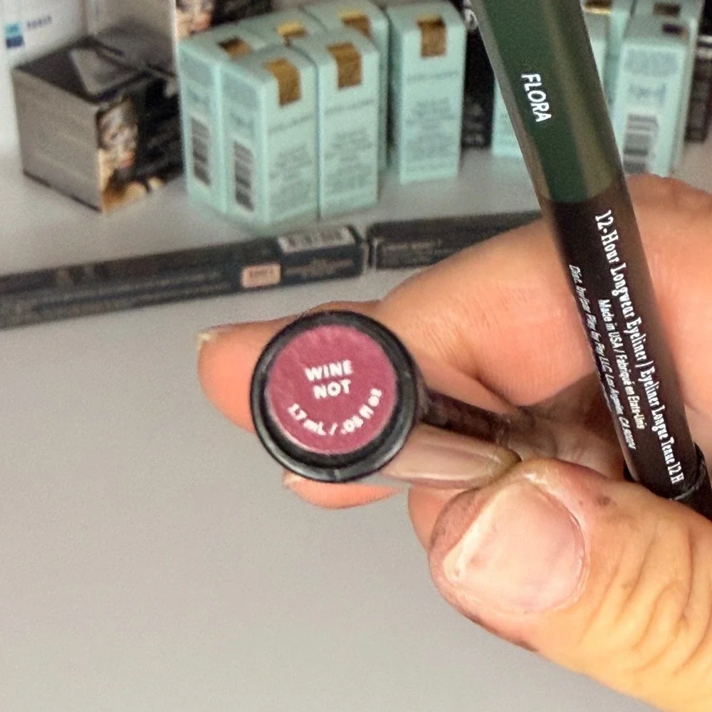 Pley Beauty Eyeliner Set Let It Linger Flora & Liquid Asset and Wine Not NIB